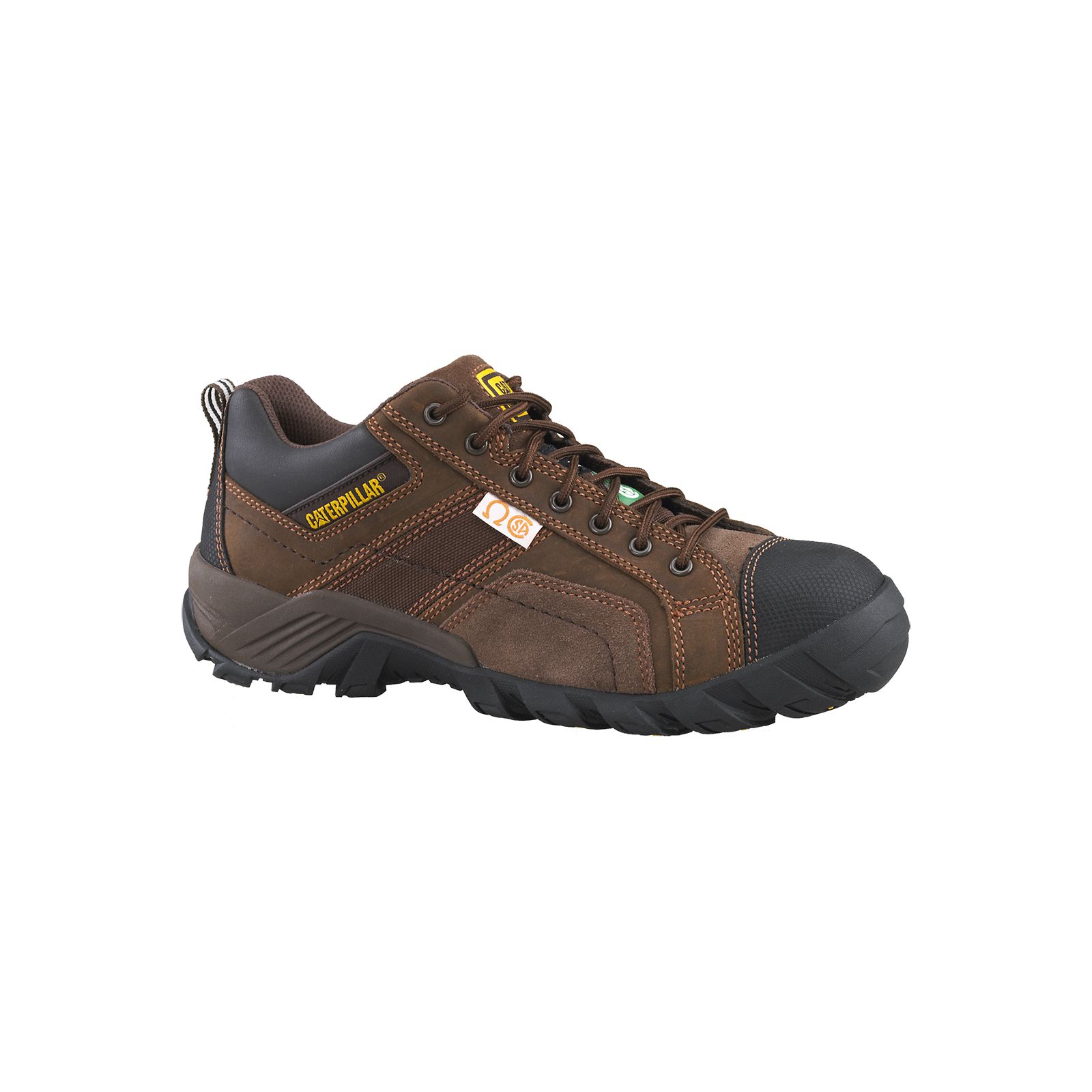 Men's Caterpillar Argon Csa (Composite Toe, Non Metallic) Work Shoes Dark Brown Ireland USHX87062